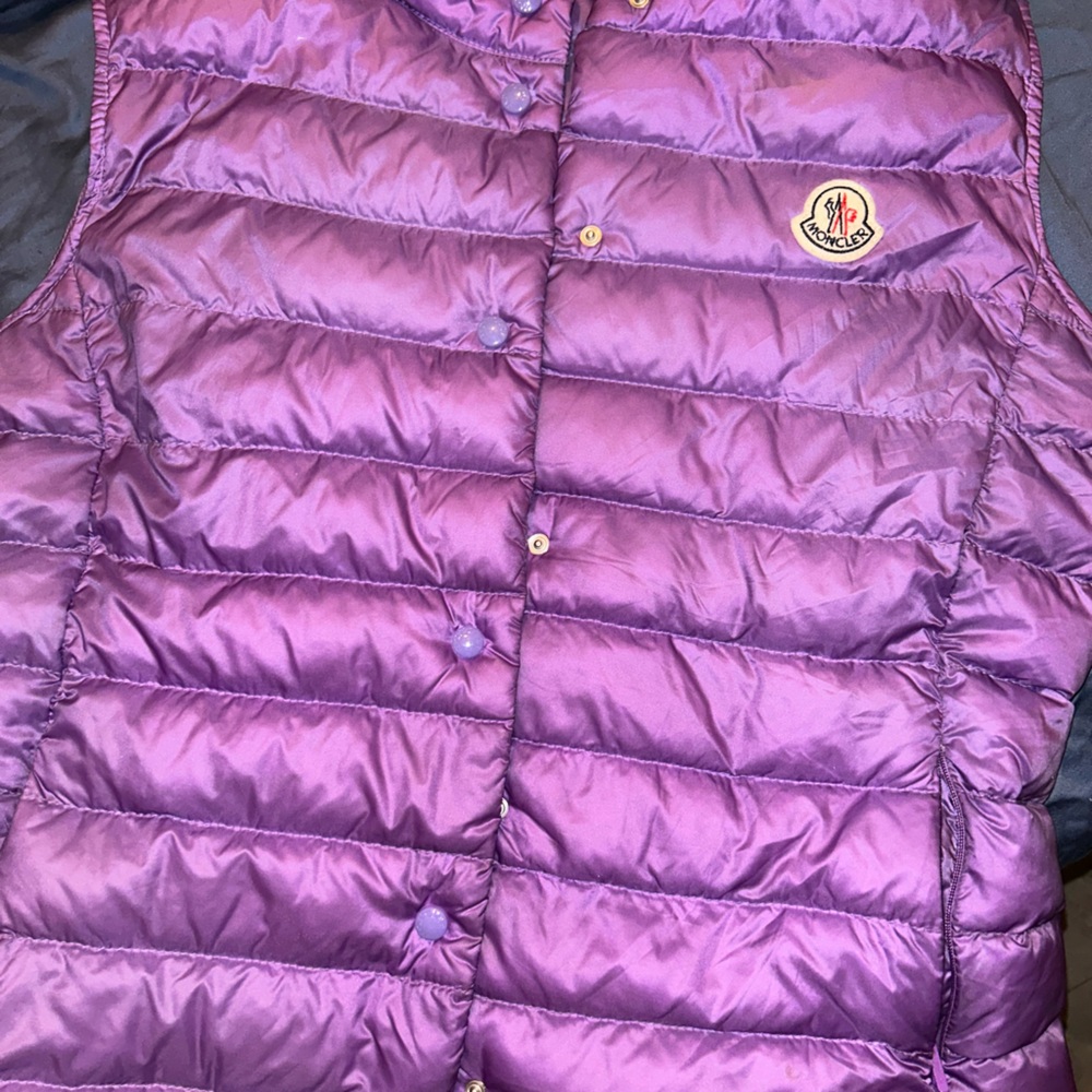 Cute cozy moncler vest